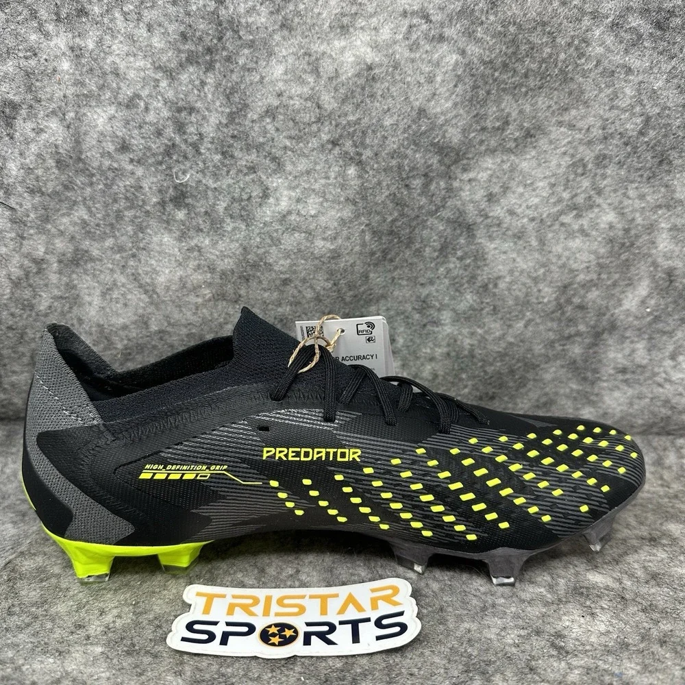 Adidas Predator Accuracy .1 FG Soccer Cleats Mens Size 7 Black Green IG0782